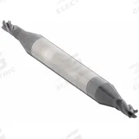 OSG Square End Mill: Carbide, TiAlN Coated, Double End, 4 Flute, 5/64" Mill Dia, 5/32" LOC (MPN 424-078111)