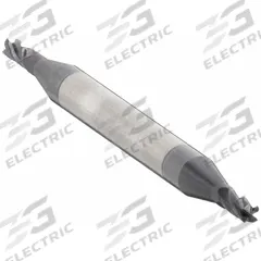 OSG Square End Mill: Carbide, TiAlN Coated, Double End, 4 Flute, 5/64" Mill Dia, 5/32" LOC (MPN 424-078111)