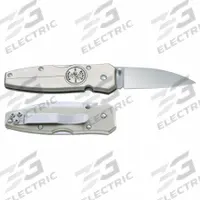 KLEIN TOOLS Pocket Knife: 2 1/2 in Blade Lg, 3 1/2 in Closed Lg, 6 1/4 in Overall Lg, Aluminum (MPN 44001). Key specifications — attr307537: Aluminum; attr307538: Yes; attr324882: KLEIN TOOLS.