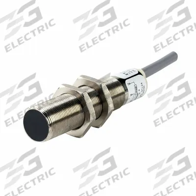 EATON Proximity Sensor: Pigtail Connector, Shielded, 2 Wires, 20-250V AC, AC-Type - Rectangular Sensors with Non-Terminated Cables