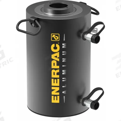 ENERPAC Hollow Hydraulic Ram: 150 ton Nominal Capacity, 9 13/16 in Nominal Stroke Lg - Lightweight Hollow Rams