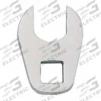 PROTO Crowfoot Socket Wrench: Alloy Steel, Chrome, 3/8 in Drive Size, 13 mm Head Size (MPN J4913MCF). Key specifications — attr309661: Alloy Steel; attr309662: Chrome; attr324934: PROTO.