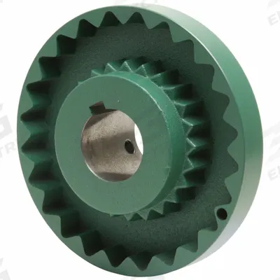 TB WOODS TB WOOD'S Sleeve Coupling Flange: 7 Coupling Size, 5,250 RPM Max Speed - Finished Bore Close-Coupled Flanges