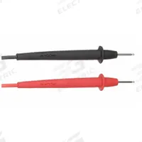 FLUKE Test Leads: CAT III 1000V/CAT IV 600V, Std Probe, Right Shrouded Plug, 4 ft Lg (MPN Fluke-TL75). Key specifications — Brand: FLUKE.
