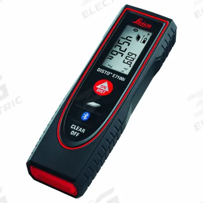 LEICA DISTO Laser Distance Meter: Area Measurement, Inch/Metric, 1/4 m – 200 ft, ± 1.5 mm - Indoor-Outdoor Laser Distance Meters