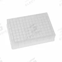 MTC BIO Well Plate: Sterile, 96 Wells, 1.5 mL, 8.2 mm Dia, RNase/DNase Free, Square, Polystyrene (MPN DP17US-9-NS). Key specifications — Brand: MTC BIO; Body Color: Colorless; RNase/DNase Free: Yes; Well Shape: Square; Material: Polystyrene.