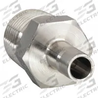 PARKER Compression Fitting Adapter: 3/8 in OD x 1/4 in Pipe Fitting Size, Compression x MNPT (MPN 6-4 T2HF-SS). Key specifications — Series: CPI(TM); Compatible Fitting Brands: CPI™; Brand: PARKER.