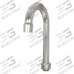 SANI-LAV Spout: Spout, Gooseneck, Swivel Spout, Brass, Chrome, 2 gpm Flow Rate, Aerated, NPT (MPN 275SP). Key specifications — Includes: Aerator; Product Type: Spout; Spout Style: Swivel; Body Material: Brass; Brand: SANI-LAV.