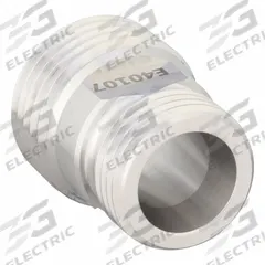 IFM Threaded Adapter for Pressure Sensors: 1/2 in NPT, M18x1.5 (MPN E40107). Key specifications — attr1114310: IFM; attr1114314: Stainless Steel; attr1114340: 1/2 in NPT; attr1114339: M18x1.5.