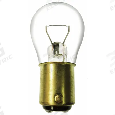 APPROVED VENDOR Incandescent Bulb: Incandescent, Double Contact Index (BAY15d), (S) Sign - BAY15d Double-Contact Indexed Bayonet Base Lamps