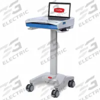 CAPSA HEALTHCARE Laptop Cart: Aluminum, Gray (MPN 1854484). Key specifications — Material: Aluminum; Brand: CAPSA HEALTHCARE; Cabinet Color: Gray.