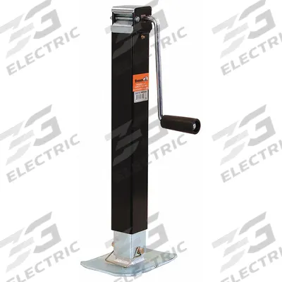 BUYERS PRODUCTS Square Trailer Jack: Sidewind Trailer Jack, 7,000 lb Static Load Capacity - Trailer Jacks without Wheels