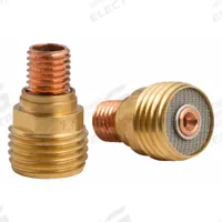 LINCOLN ELECTRIC Gas Lens: For 1/16 in Max Electrode Dia, 45V43 (MPN KP4753-116). Key specifications — Reference Number: 45V43; Brand: LINCOLN ELECTRIC.