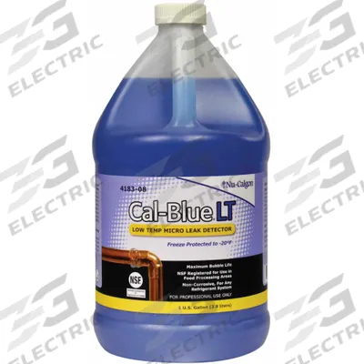 NU-CALGON Gas Leak Detector: 1 gal, Bottle, -20°F to 225°F Temp. Range - Food-Grade Leak Detection Fluids