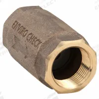 CAMPBELL Spring Check Valve: Poppet, Inline Valve Body, 3/4 in Pipe Size, FNPT x FNPT, Bronze, NPT (MPN 4030E). Key specifications — Brand: CAMPBELL.