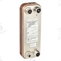 Heat Exchanger: 12,000 BtuH Refrigerant, 50 gpm, 3.38 sq ft, Nickel Braze, Stainless Steel Plate (MPN BPNR410-14 LCA). Key specifications — Brand: BELL & GOSSETT.