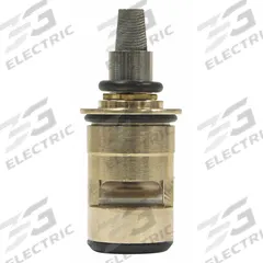 KISSLER Cartridge: For Chicago Ceramic Cartridge Series, Use with Hot Water, Brass, Chrome, (1) Stem (MPN AB11-0904H). Key specifications — Compatible Series: Chicago Ceramic Cartridge; For Water Temperature: Hot; Compatible Brand: Chicago Faucets; Product Type: Cartridge; Includes: (1) Stem; Material: Brass.