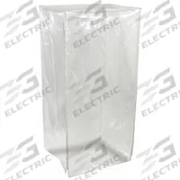 CRESTWARE Pan Rack Cover: 22 in Wd, 65 in Ht, 28 in Dp, PVC, Clear, ABPR20C. Key specifications — Brand: CRESTWARE; Color: Clear; Material: PVC; Product Type: Pan Rack Cover; NSF Certified: No; Insulated: No; Manufacturer Part Number: ABPR20C.
