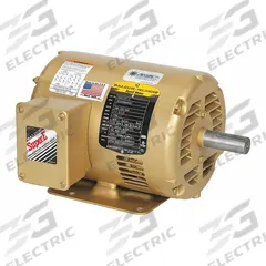 BALDOR General Purpose Motor: Rigid Base Mount, Open Drip Proof, 2 hp, 230V AC/460V AC, 1,760 RPM (MPN EM31157). Key specifications — Brand: BALDOR; Nameplate Voltage @ 60 Hz: 230V AC; Full Load Current @ 60 Hz: 2.8/5.6/5.8 A; Nameplate RPM @ 60 Hz: 1,760 RPM; Motor Enclosure: ODP.
