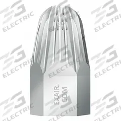 EXAIR Air Gun Nozzle: For 1214, Aluminum/Zinc, 2 1/2 in Extension Lg, 3/4 in Female NPT Thread Size (MPN 1112). Key specifications — attr66384: Hard-Hitting Force; attr66393: Aluminum; attr66401: Yes.
