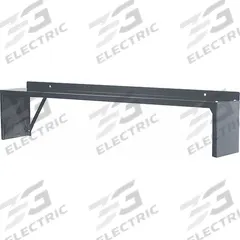 HALLOWELL Riser: 48 in Overall Wd, 10 in Overall Dp, Black, Steel, Includes Mounting Hardware, Steel (MPN HWB-BR-48ME). Key specifications — Includes Mounting Hardware: Yes; Color: Black.