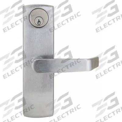 TOWNSTEEL Mechanical Exit Device Trim: 84 in Max Door Wd - Trim, Handles & Pulls for Exit Push Bars