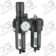 SPEEDAIRE Filter/Regulator/Lubricator: 3/4 in NPT, 186 cfm, 250 psi Max Op Pressure, 40 micron (MPN 7D728). Key specifications — attr109524: SPEEDAIRE.
