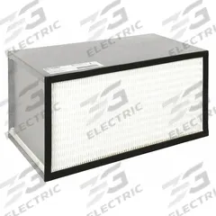 GRAINGER HEPA Air Filter: 12 in x 24 in x 12 in, 99.99% Filter Efficiency, Downstream Face (MPN 2GHJ4). Key specifications — Brand: GRAINGER; Frame or Header Material: Galvanized Steel.