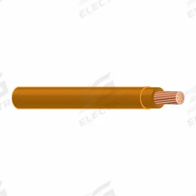 APPROVED VENDOR Building Wire: Copper, 14 AWG, 1 Conductors, Stranded, Orange, 1,000 ft Lg - Copper THHN/THWN-2 Building Wires