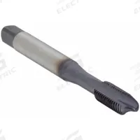 WIDIA GTD Spiral Point Tap: M3x0.5 Metric, D3, 2 Flute, Plug Chamfer, TiCN Coated Cobalt (MPN 5362670)