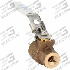 APOLLO Manual Two-Way Ball Valve: 1 in Size, Bronze, Straight, FNPT x FNPT, Std Port Ball Port (MPN 70LF-105-01). Key specifications — Brand: APOLLO; Handle: Lever.
