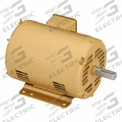BALDOR General Purpose Motor: Rigid Base Mount, Open Drip Proof, 1 1/2 hp, 230/460V AC, 1,755 RPM (MPN EFM3154T). Key specifications — Brand: BALDOR; Nameplate Voltage @ 60 Hz: 230/460V AC; Full Load Current @ 60 Hz: 4.50/2.25 A; Nameplate RPM @ 60 Hz: 1,755 RPM; Motor Enclosure: ODP.