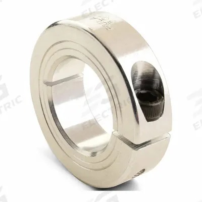 RULAND MANUFACTURING Shaft Collar: 1-Piece, Metric, Round, Clamp-On, 65 mm Bore Dia - Aluminum Shaft Collars