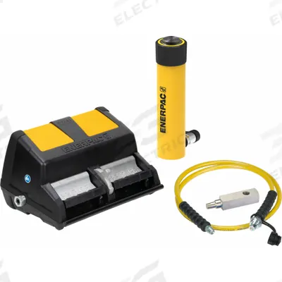 ENERPAC Ram and Pump Set: 10 ton Cylinder Nominal Capacity, 10 1/8 in Cylinder Stroke - Standard Ram & Pump Sets