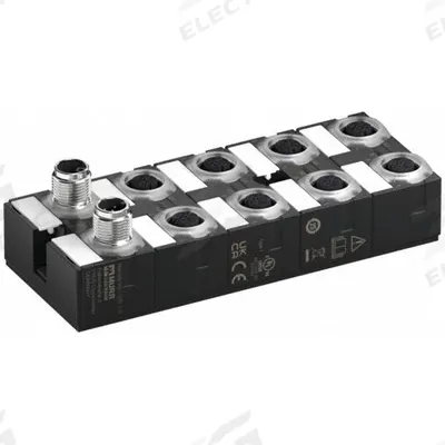 MURRELEKTRONIK IO-Link hub: 8 Output Ports, 5-Pole A-Coded M12 Female, 16 Digital Inputs - General Purpose Class A IO-Link Hubs