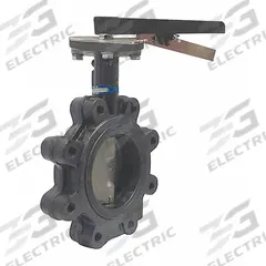 MILWAUKEE VALVE Butterfly Valve: 8 in Pipe Size, Concentric, 200 psi Max. Pressure (CWP), Lug, Lever (MPN ML232B). Key specifications — Brand: MILWAUKEE VALVE; Handle Type: Lever; Disc Material: Ductile Iron.