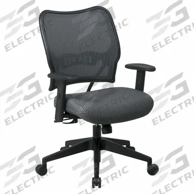 OFFICE STAR Office Chair: Space, Ht, Fabric Material, 17 3/4 in Back Ht - Adjustable-Arm Office Chairs