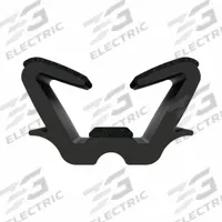 FAIRCHILD Edge Trim: Double Gripping Finger, 6 ft Overall Lg, EPDM Outer, 9/16 in Leg Lg (MPN 0486-6). Key specifications — Brand: FAIRCHILD; Color: Black; Outer Material: EPDM; Profile Shape: Double Gripping Finger; _Gripping Style: Double Tongue.