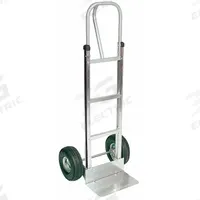 DAYTON General Purpose Hand Truck: 500 lb, Single-Loop, Silver, Aluminum, Pneumatic, 51 in Handle Ht (MPN 6W049). Key specifications — Brand: DAYTON.