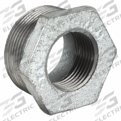 ANVIL Metal Pipe Straight: Straight, 300 psi @ 150° F, 3/4 in x 1/2 in, Malleable Iron - Medium-Pressure Threaded Pipe Fittings