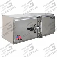 BUYERS PRODUCTS Underbody: Underbody Truck Box, Double Barn Doors Door, 24 in Overall Dp, Silver (MPN 1762639). Key specifications — Color: Silver; Latch Type: Pull Handle; Brand: BUYERS PRODUCTS; Lock Type: Padlockable.