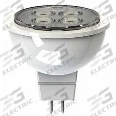 GE LAMPS Compact LED Bulb: LED, MR16, 2-Pin (GU5.3), 6.5 W Watt, 50 W Incandescent Watt Equivalency (MPN LED6.5MR1682735). Key specifications — Bulb Finish: Clear; Color Temperature: 2700K; Shatter-Resistant: No; Brand: GE LAMPS; Voltage: 12 V; Bulb Shape: MR16.