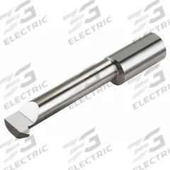 MICRO 100 Threading Tool: 1/8 in Shank Dia., Bright (Uncoated), -0.0230 in Center to Cutting Tip (MPN IT-040150)