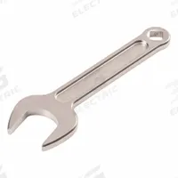 TEKTON Open End Wrench: Chromium Molybdenum Steel, Satin, 26 mm Head Size, 6 1/8 in Overall Lg (MPN WSE14426). Key specifications — attr309776: No; attr309781: Satin; attr309780: Chromium Molybdenum Steel; attr324939: TEKTON.