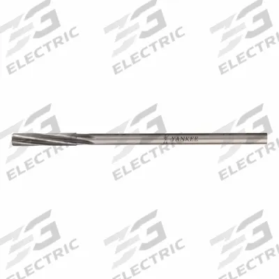 YANKEE Reamer: 0.9063 in Dia, 29/32 in, Spiral Flute - Spiral-Flute High-Speed Steel Chucking Reamers