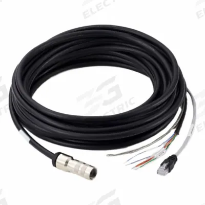 MITUTOYO Power and Ethernet Cable: 10 m, Universal, Universal - Multicode Reader Accessories