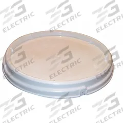 APPROVED VENDOR Lid: Screw Top, 14 5/8 in Overall Dia, White, Plastic, 14 5/8 in Dia. (MPN 52435). Key specifications — Brand: APPROVED VENDOR; Compatible Grainger Part Number: 42X641; Material: Plastic; Compatible Manufacturer Model Number: 52432.