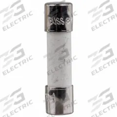 BUSSMANN Fuse: S501 Series, Fast-Acting, 3.15 A, 250 V AC, Non-Indicating, 5 mm x 20 mm (MPN BK/S501-3.15-R). Key specifications — Brand: BUSSMANN; Series: S501; Equivalent Fuse Series: GDA, S501, 216 & GSD.