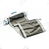 NVENT CADDY Adjustable Strap: 6 in Max. Bundle Dia., Galvanized Steel/Polypropylene, Black/Silver (MPN CAT425). Key specifications — Material: Polypropylene; Mounting Location: Ceiling; Color: Silver; Brand: NVENT CADDY.