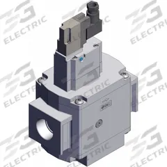 SMC Soft Start Valve: 3/4 in NPT, 3/4 in Port Size, 24V DC, 0.2 MPa to 1 MPa, 0°C to 60°C (MPN AV5000-N06-5DZ-Z-A). Key specifications — attr1286608: 24V DC; attr1286593: SMC; attr1287882: Lockout Not Included.
